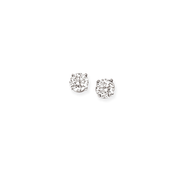 Tracy Siemer Benefit Auction Items Diamond Stud Earrings In 14 K White Gold Total Weight 1 Ct